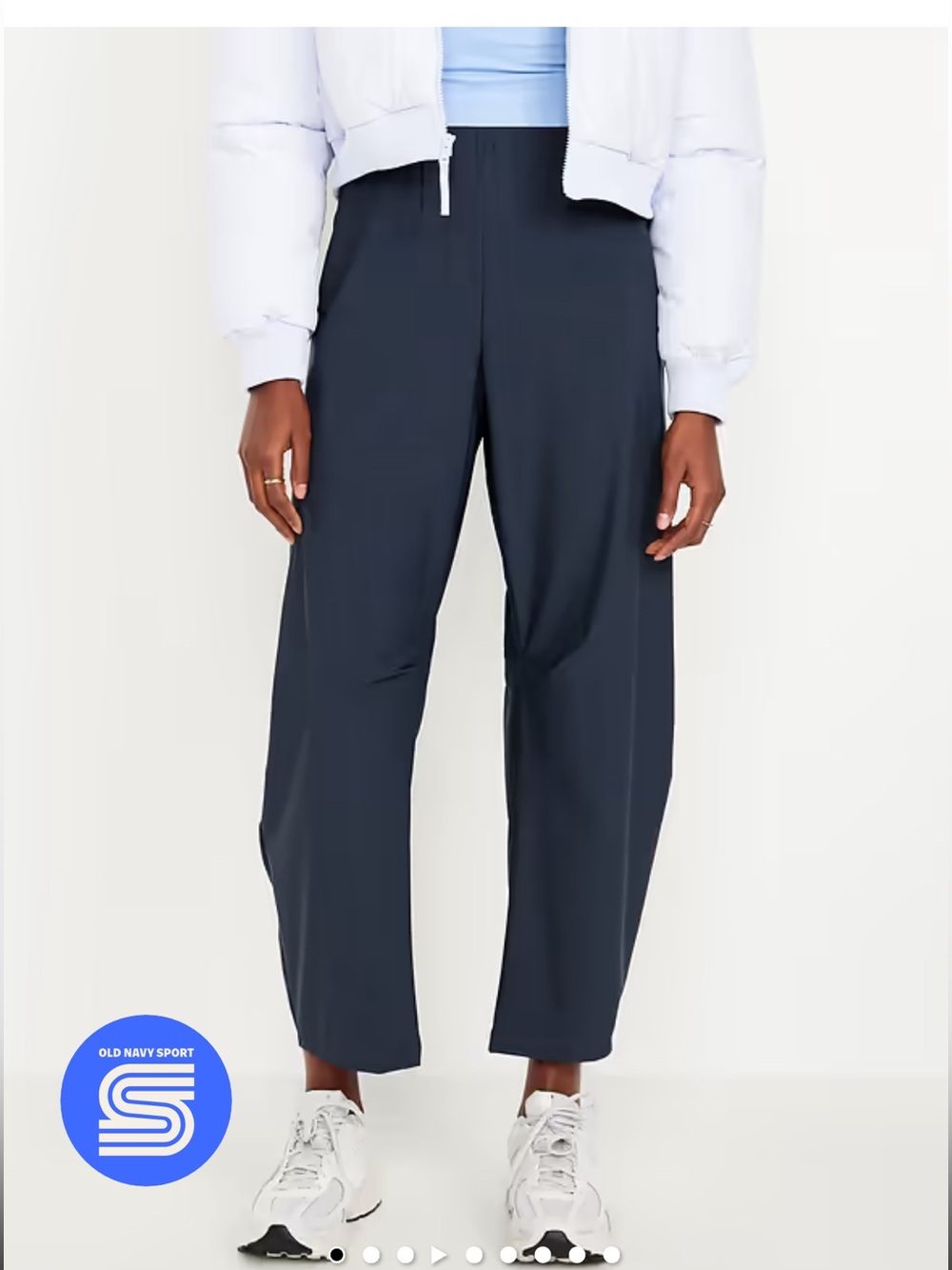 Women’s Old Navy Sleektech barrel ankle pants